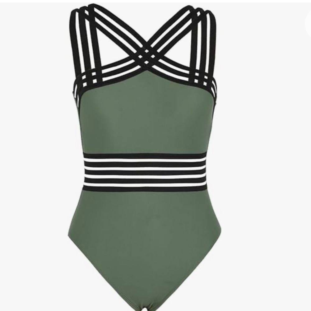 One piece bathing suit